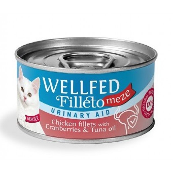 Wellfed Filleto Meze Urinary Aid 70gr Super Premium Τροφές